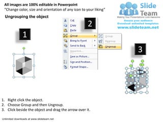 Business choices options man to choose power point slides and ppt ...