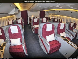 Qatar Airways – November 2009 – B777
 