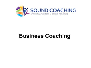 Business Coaching
 
