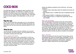 Innovative Idea Categorization with the COCD Box Tool for Effective ...