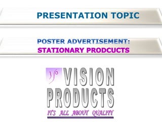 PRESENTATION TOPIC
 
