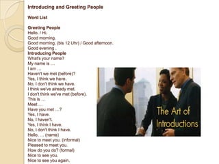 EATING OUT - At a restaurant§ RecommendingWhat do you recommend?I recommend.You could try the lamb.This is their standard menu … and these are the specials.We thought you might like to try the local specialty.The trout is very good. It comes with potatoes and fresh vegetables.OrderingI’ll have/ take … .Could we have … ?I’d like … .Shall we order a bottle of the house red?Could we order some mineral water too?