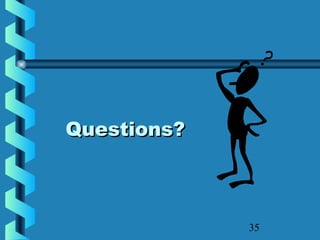 35
Questions?Questions?
 
