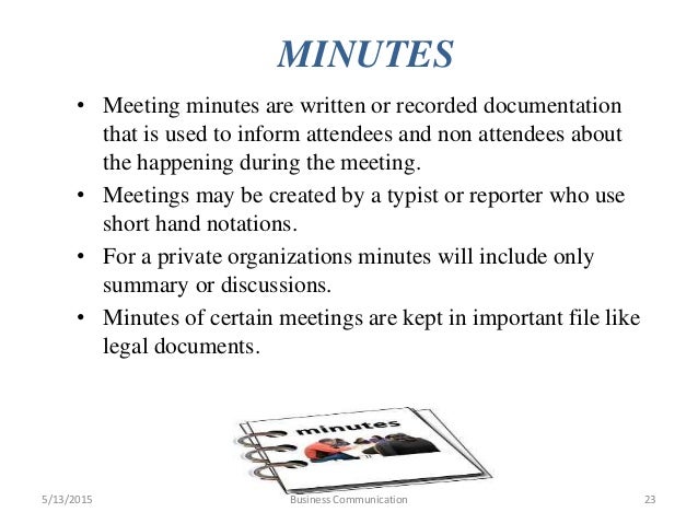 business minutes