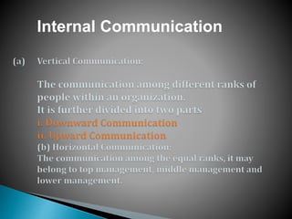 Internal Communication
 