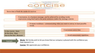 Concisel Message BUSINESS COMMUNICATION 7 C's business communiction's.pptx