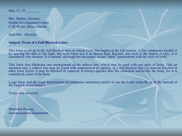 letter with attention line and subject line business communication and report writing boa letter with attention line and subject line business communication and report writing boa