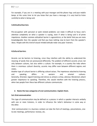 Business communication assignment | DOCX