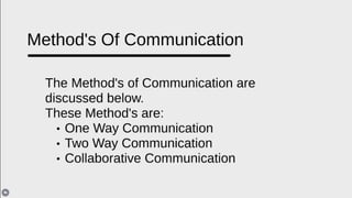 Introduction - Business Communication