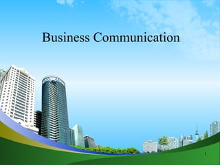 Business Communication 