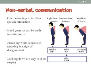 Business communication styles Japan vs. South Africa draft | PDF