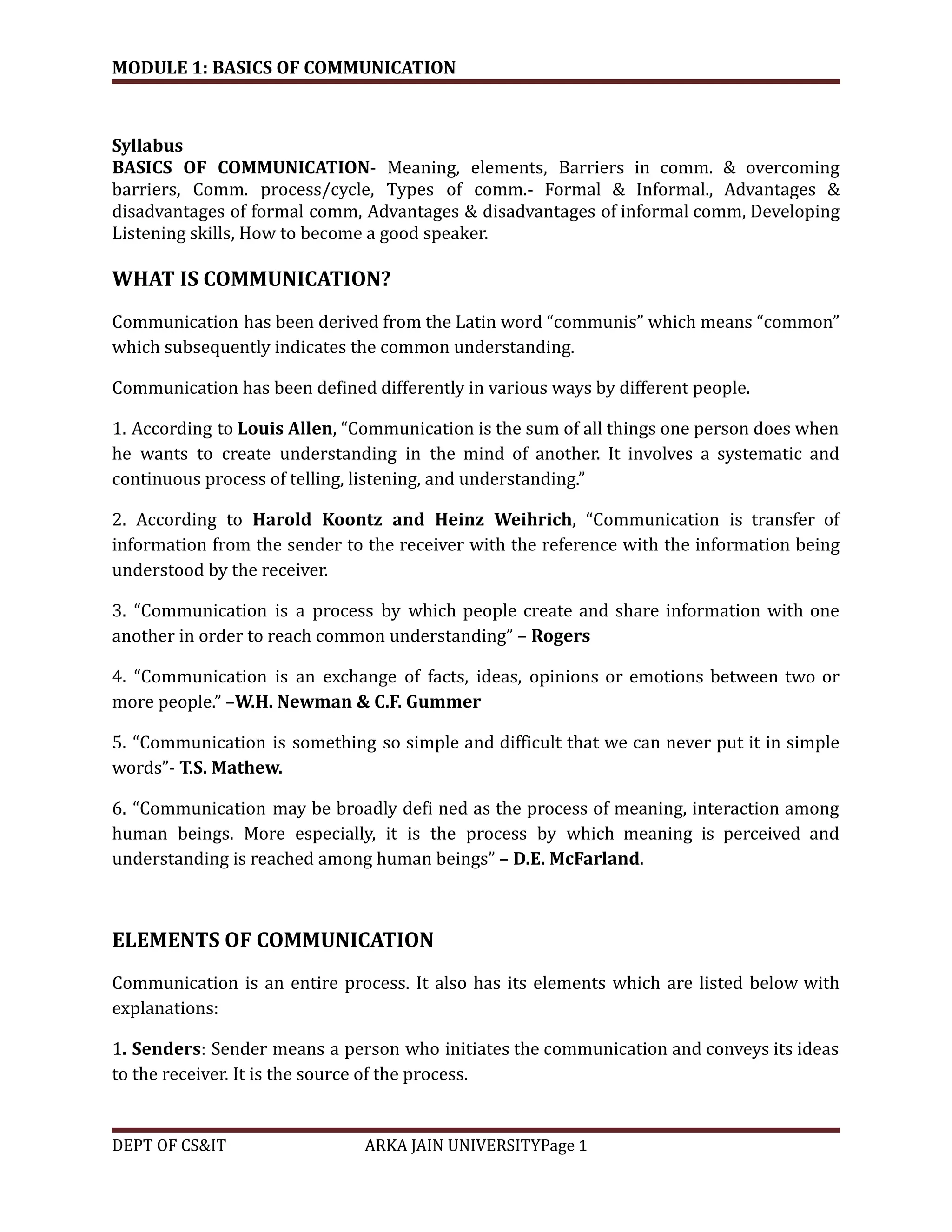 Business Communication Module 1 Notes.pdf