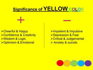Business communication importance of color | PPTX
