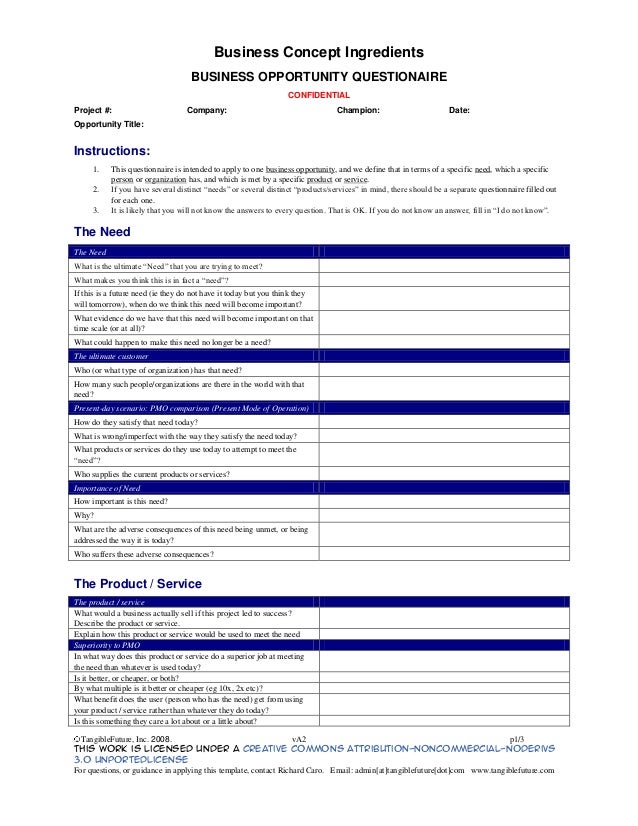 business plan proof of concept