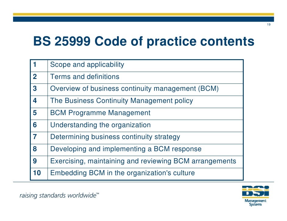 bs 25999 - 1