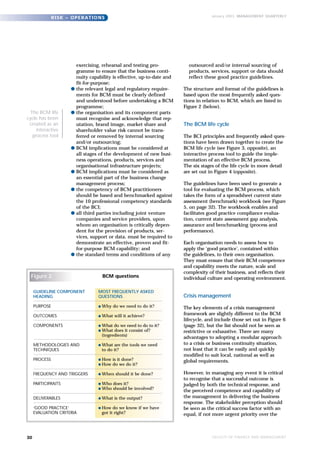 Business continuity and crisis management | PDF