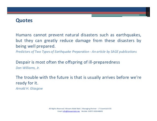 business continuity case study business continuity case study