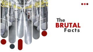 The
BRUTAL
Facts
 