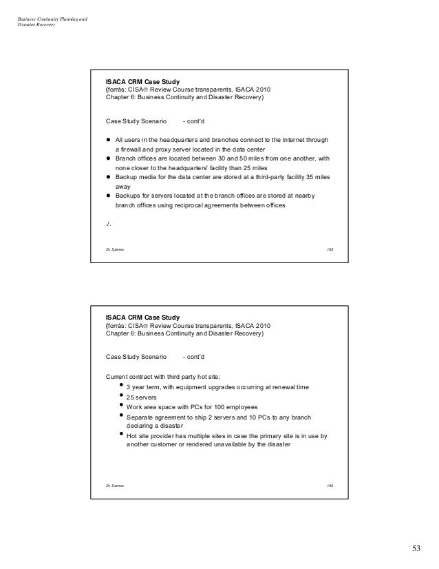 business continuity and disaster recovery case studies business continuity and disaster recovery case studies