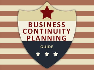 BUSINESS
CONTINUITY
GUIDE
PLANNING
 