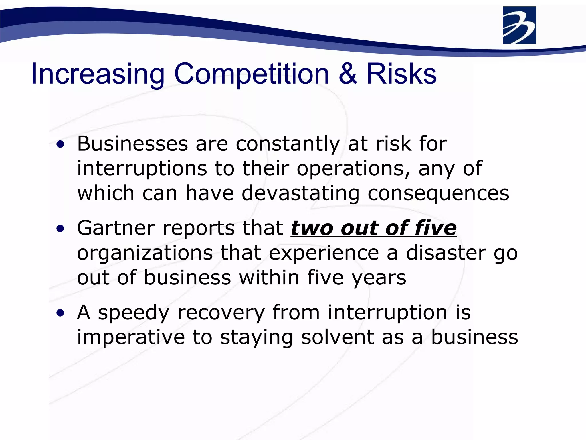 Business Continuity Workshop Final | PPT