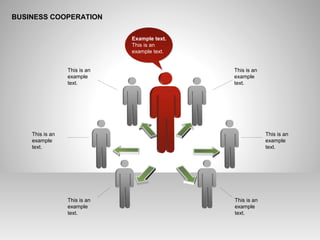 BUSINESS COOPERATION
Example text.
This is an
example text.
This is an
example
text.
This is an
example
text.
This is an
example
text.
This is an
example
text.
This is an
example
text.
This is an
example
text.
 