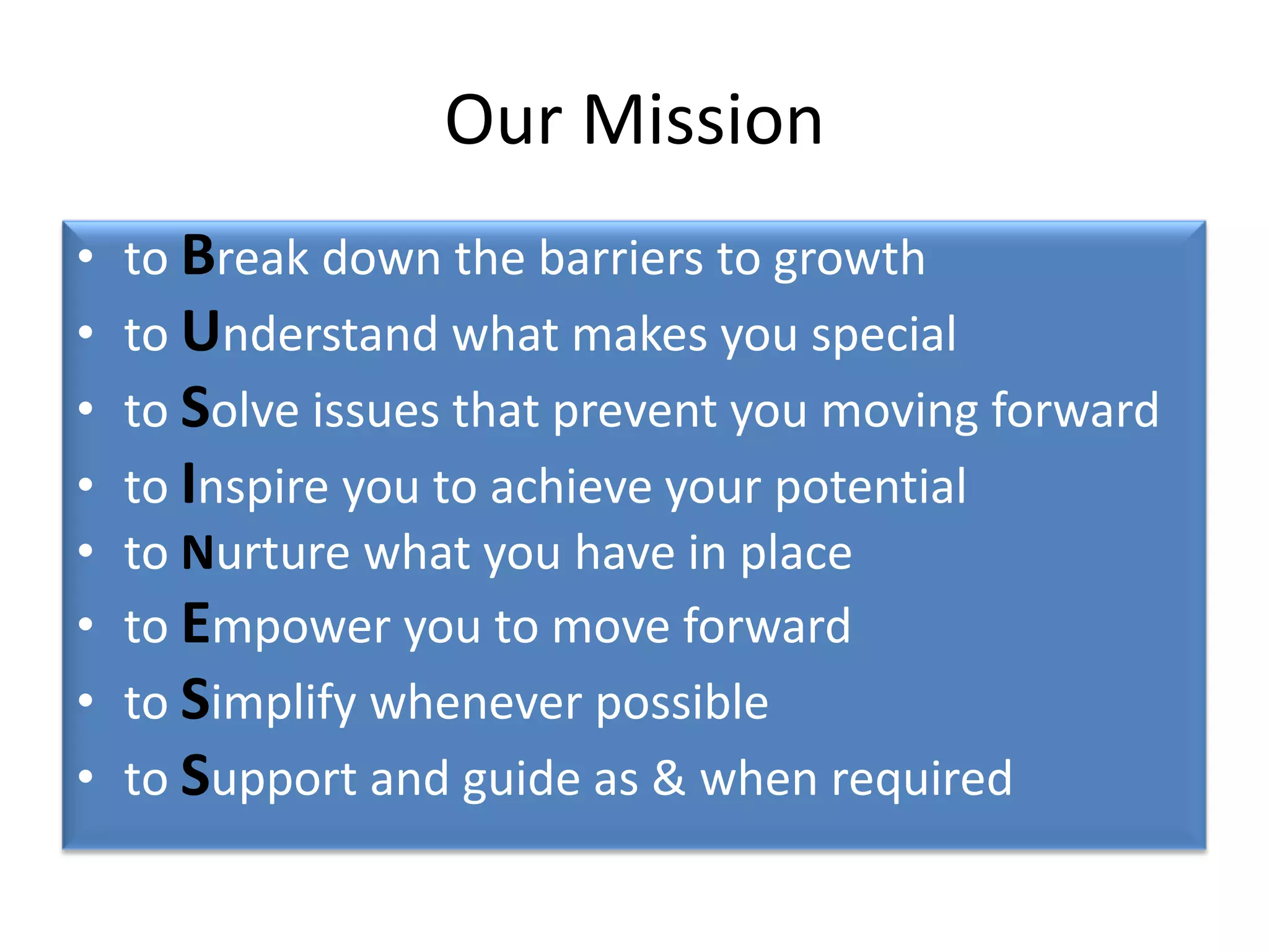  Tells a storyA MAPStart with the end      in mind