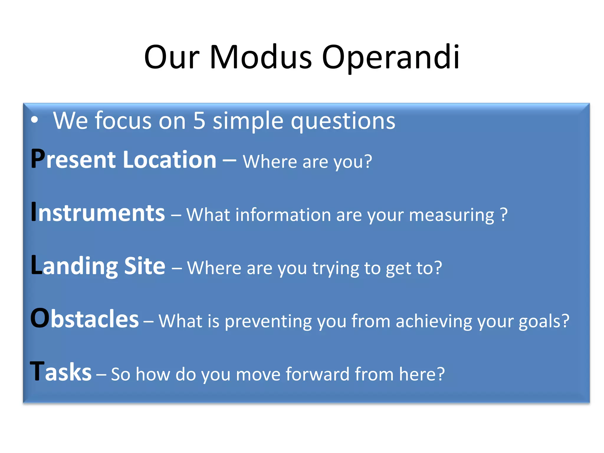  Calculate resourcesA TRIBEStakeholders