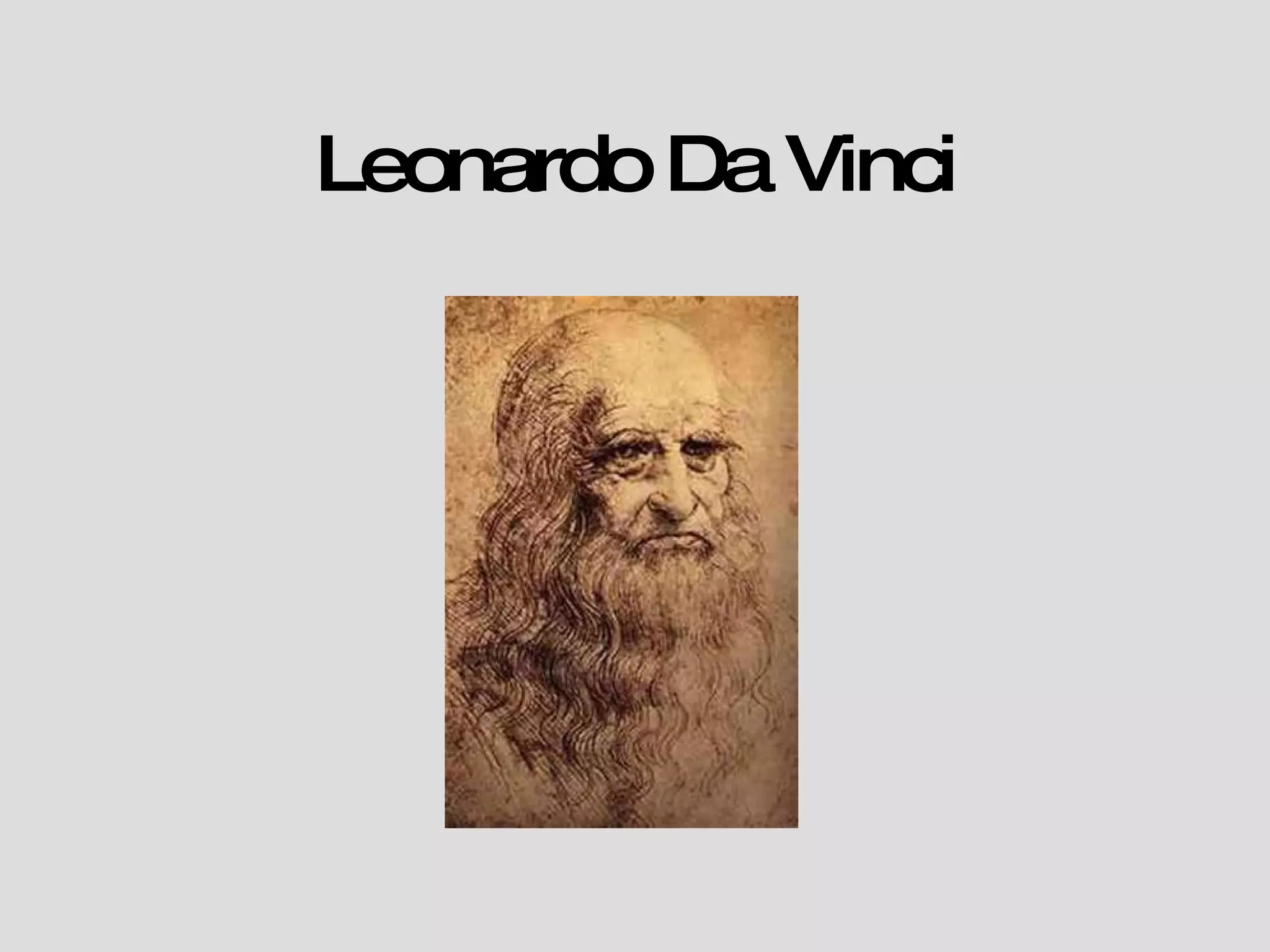 Leonardo Da Vinci 