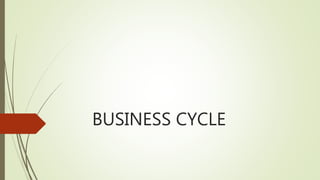 BUSINESS CYCLE
 