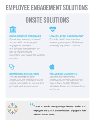 “There’s an ever-increasing trust gap between leaders and
employees and 67% of employees aren’t engaged at work.
—Harvard Business Review
 
