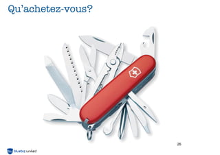 Qu’achetez-vous?

26

 