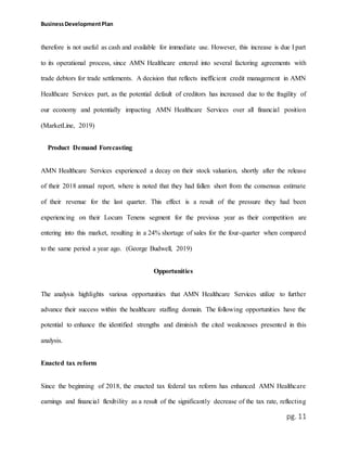 Business developement plan copy