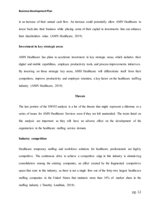 Business developement plan copy