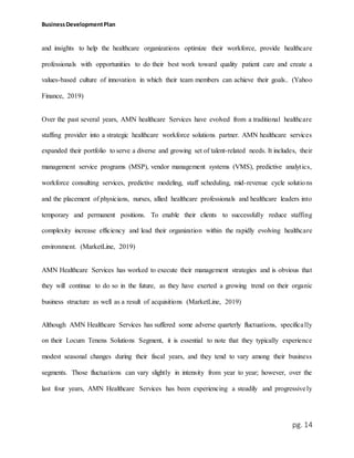 Business developement plan copy