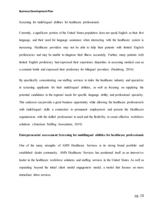 Business developement plan copy