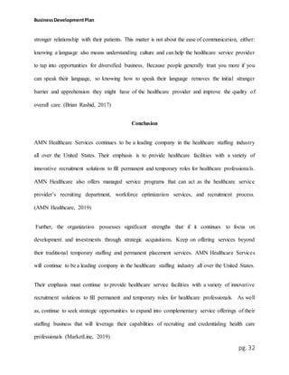 Business developement plan copy