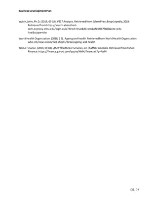 Business developement plan copy