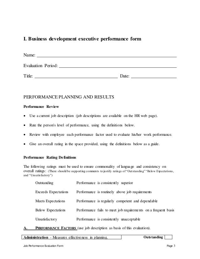 business development objectives