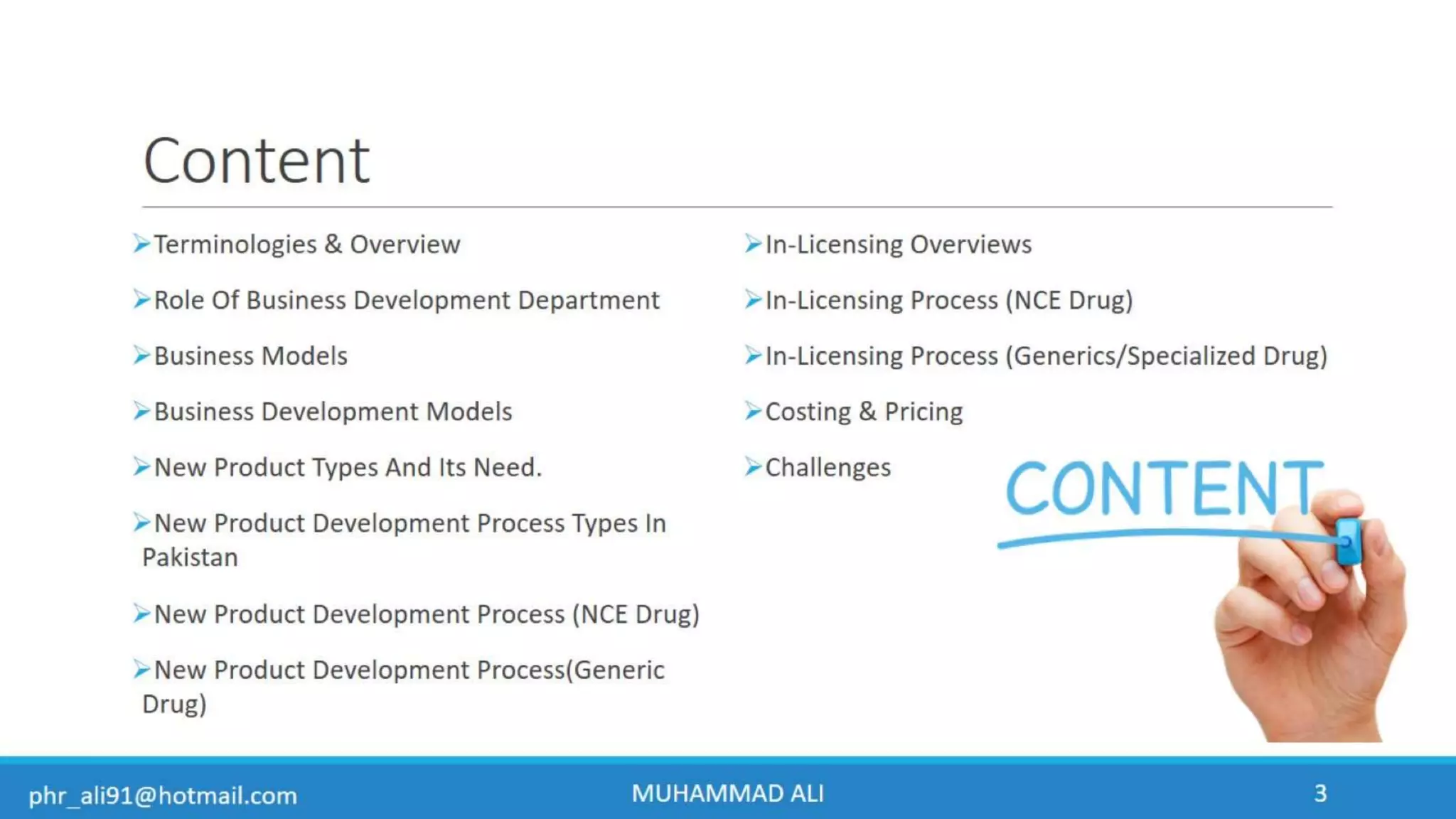 Business Development & In-Licensing Overview in Pharmaceuticals | PPTX