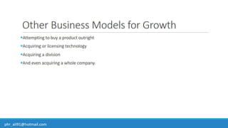 Business Development & In-Licensing Overview in Pharmaceuticals