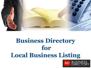 Business Directory
for
Local Business Listing
 