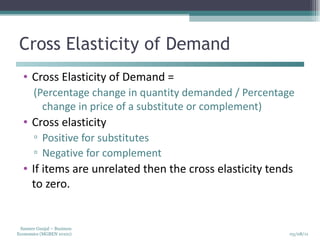 Business economics demand, supply and market equilibrium | PPT