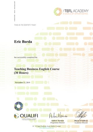 Eric Borda
November 11, 2019
Powered by TCPDF (www.tcpdf.org)
 
