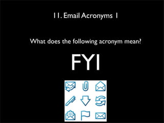 Business English Email Quiz | PDF