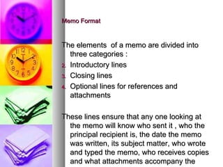 Business English Memos | PPT