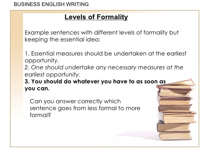 business-english-writing