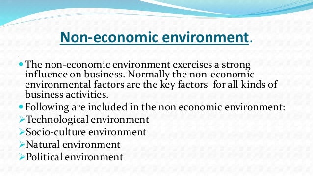Business Environment Business Environment