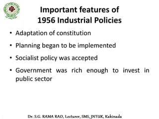 Categorization of Industries

     • Schedule A
       • 17 industries
     • Schedule B
       • 12 industries
     • Private Sector Unit
 