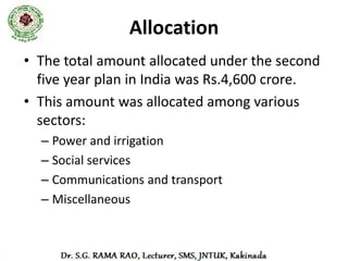 Third Five-Year Plan (1961–1966)
• The third plan stressed on agriculture and
  improvement in the production of wheat, but the
  brief Sino-Indian War of 1962 exposed
  weaknesses in the economy and shifted the focus
  towards the Defence industry.
• Many cement and fertilizer plants were also built.
• Punjab began producing an abundance of wheat.
• Many primary schools have been started in rural
  areas.
 